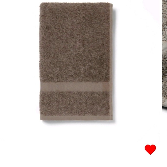Gray Hand Towel Set 2pack - Picture 3 of 3